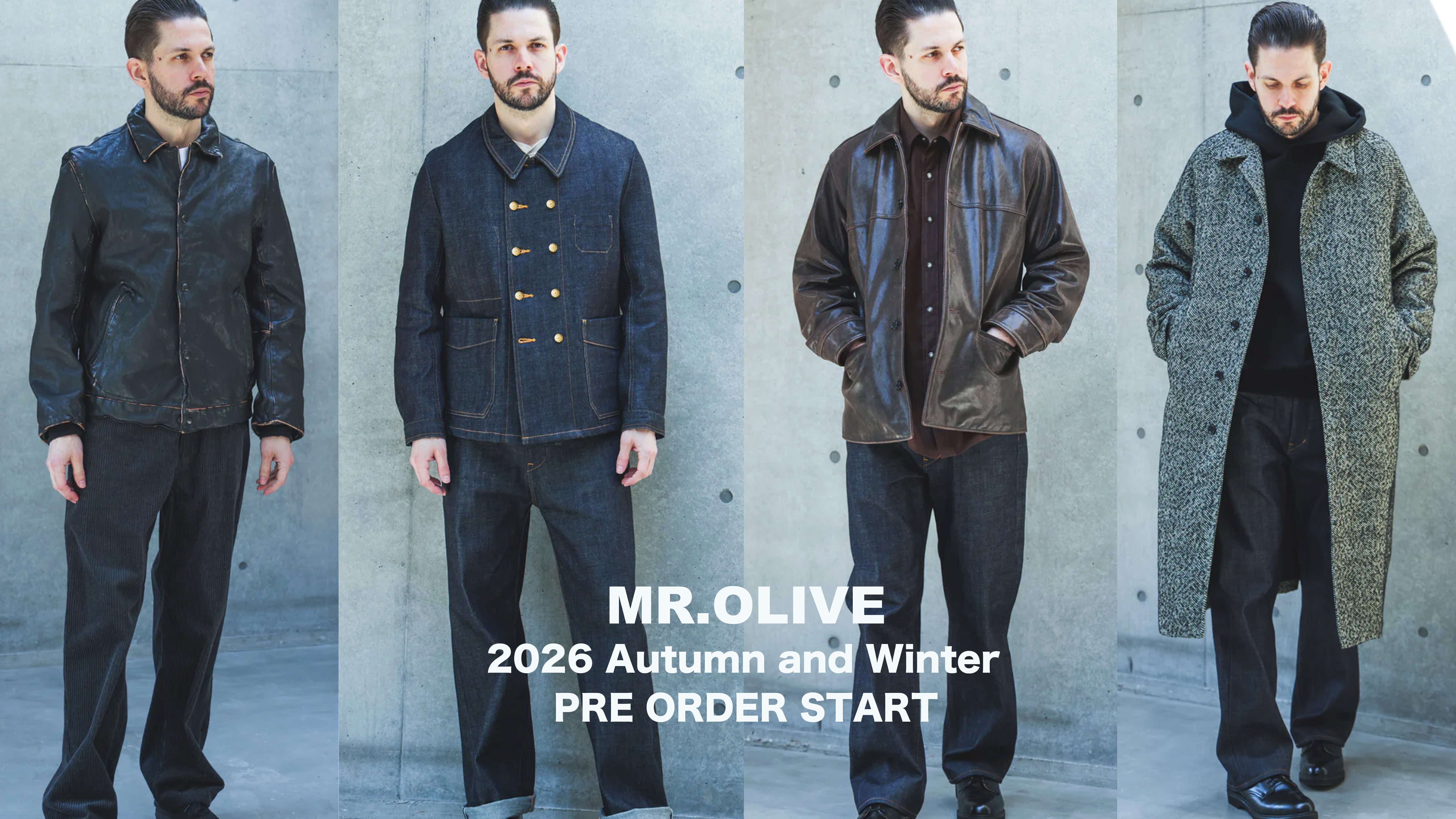 2026 Autumn and Winter Pre order – MR.OLIVE ONLINE STORE