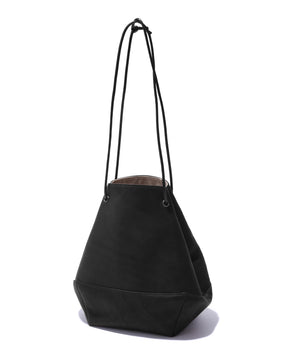IMPERMA-LEATHER / 2WAY DRAWSTRING POUCH / ME697