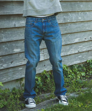 14oz SELVAGE DENIM / USED STANDARD STRAIGHT JEANS / M253108