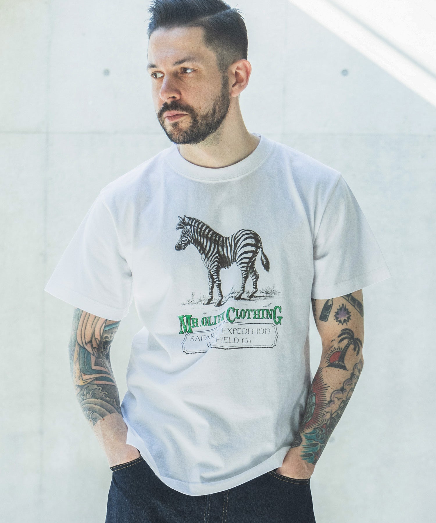 SAFARI & EXPEDUTION/ ZEBRA T-SHIRT – MR.OLIVE ONLINE STORE