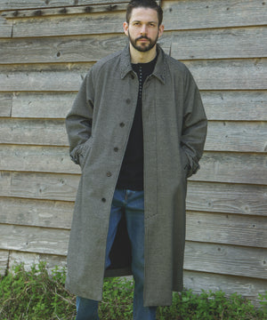 PERSIL MOLE CHECK / BALMACAAN COAT / M253134