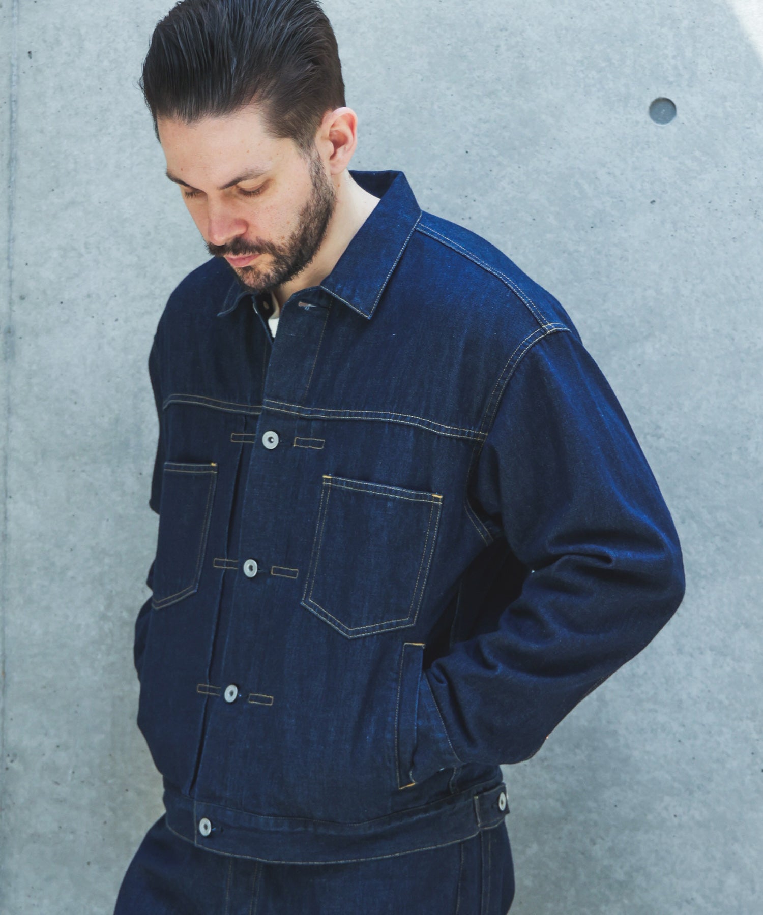 【予約商品】10oz NATURAL SLUB DENIM / MODIFIED 2nd TYPE JACKET /M263101