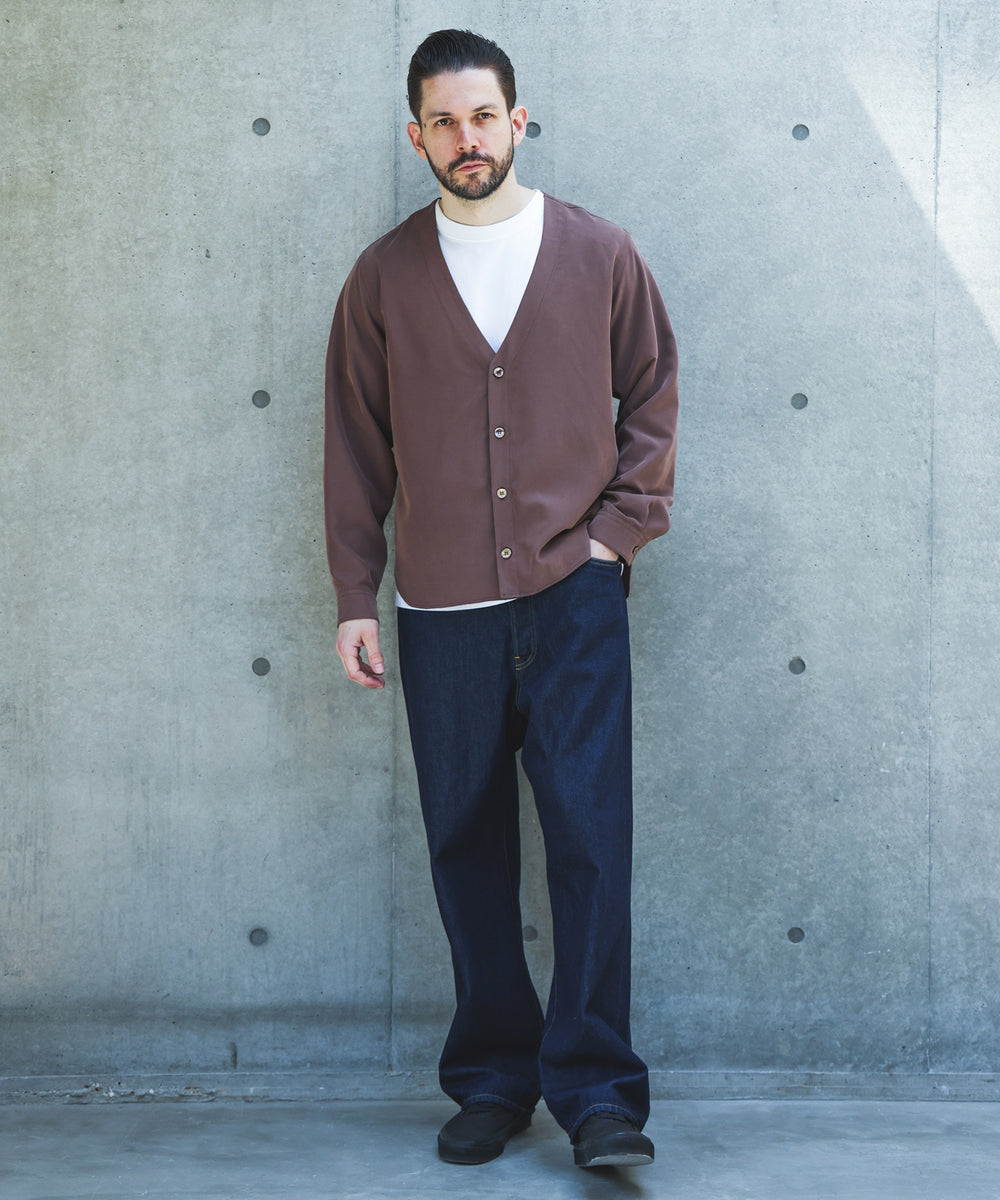 【予約商品】T/R POWDER CLOTH / CARDIGAN SHIRT /M263105