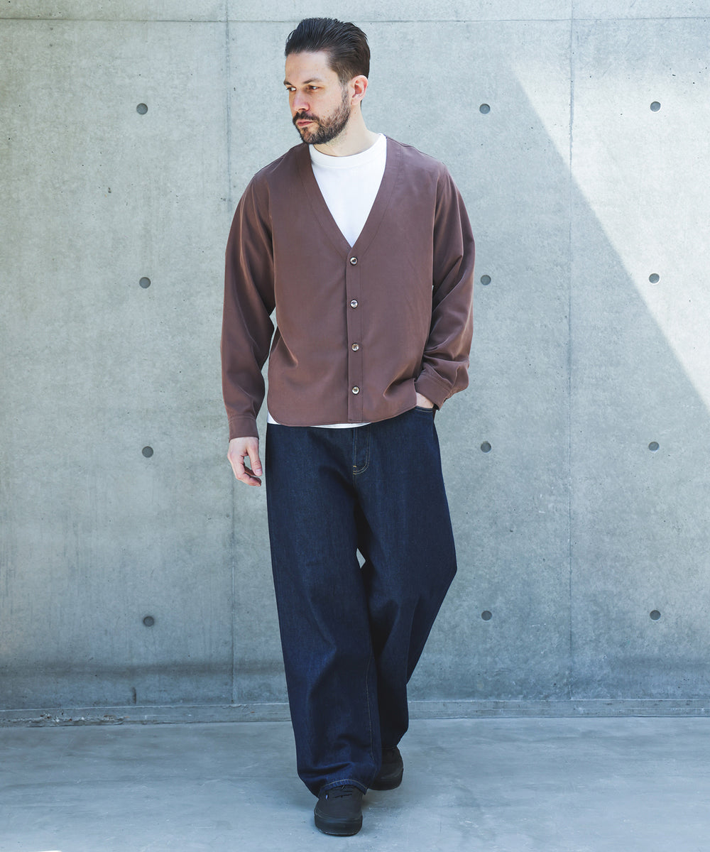 【予約商品】T/R POWDER CLOTH / CARDIGAN SHIRT /M263105