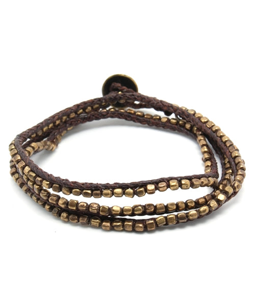 Stitched Seeds Beads Bracelet (Long) / 11AH-113