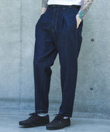 【予約商品】10oz NATURAL SLUB DENIM / BELTED WIDE TAPERD PANTS /M263104