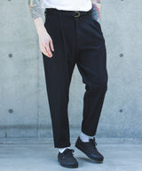 【予約商品】10oz NATURAL SLUB DENIM / BELTED WIDE TAPERD PANTS /M263104