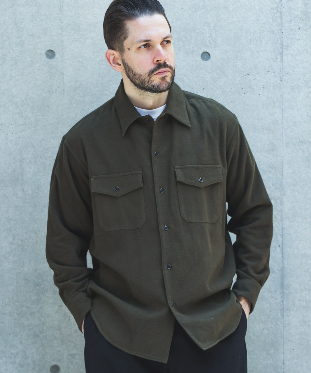 【予約商品】AIRY BRUSHED SATIN / CPO SHIRT /M263128