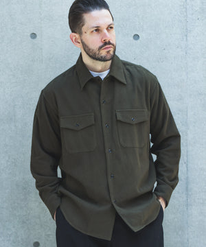 【予約商品】AIRY BRUSHED SATIN / CPO SHIRT /M263128