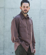 【予約商品】T/R POWDER CLOTH / SERVICEMAN SHIRT /M263106