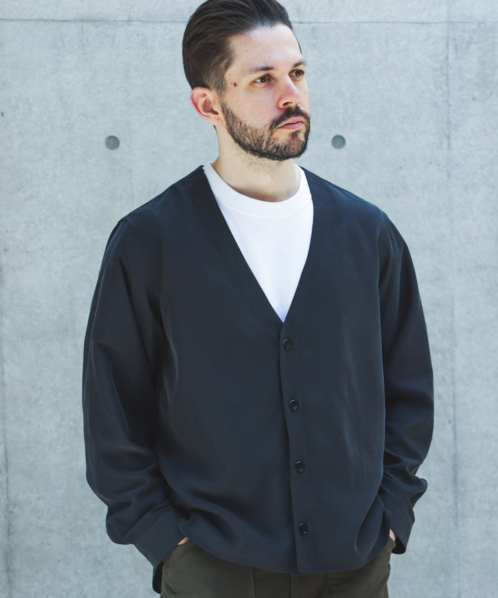 【予約商品】T/R POWDER CLOTH / CARDIGAN SHIRT /M263105