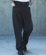 【予約商品】WIDE WALE CORDUROY / BELTED RELAX TAPERED PANTS /M263130