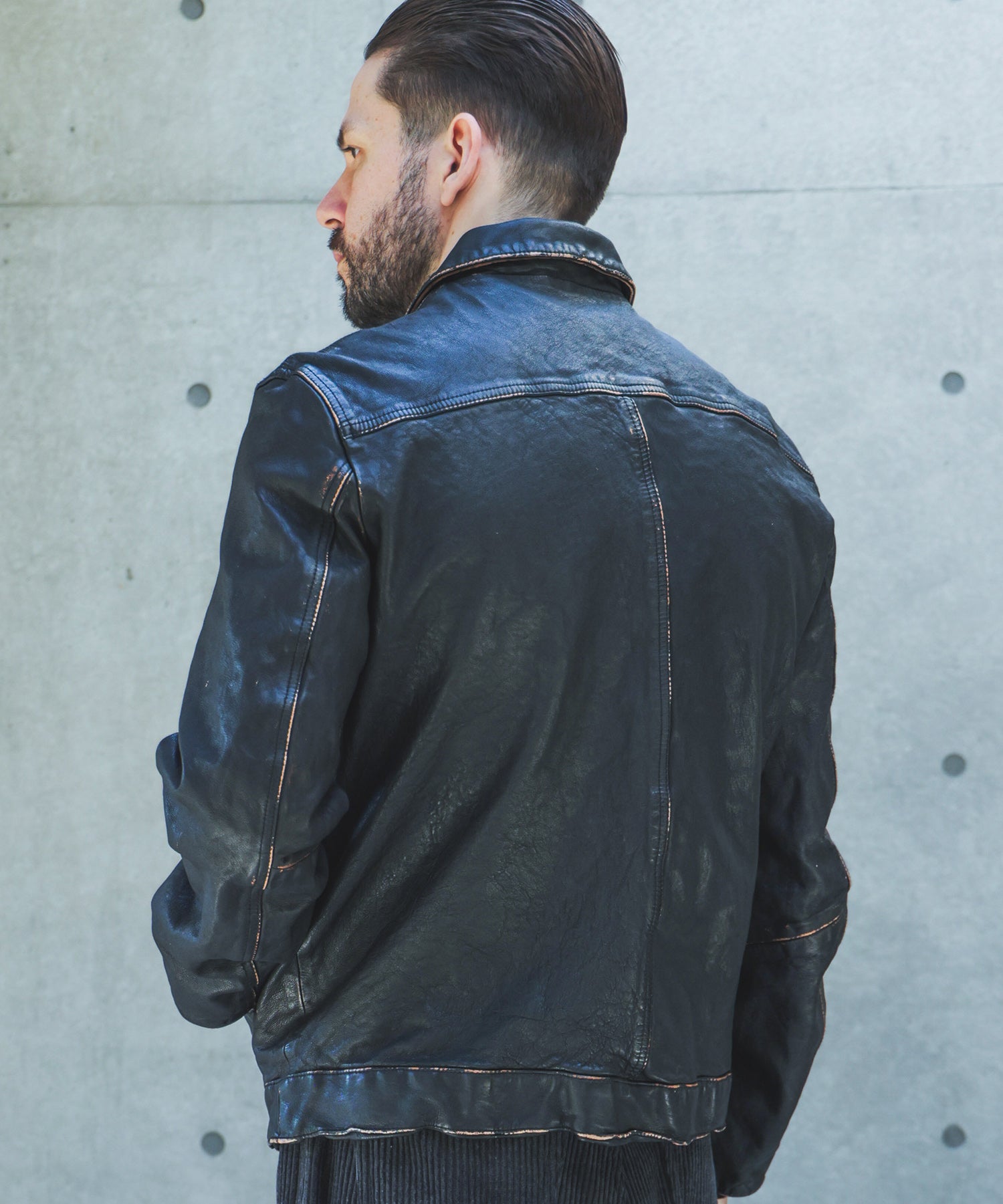 【予約商品】VINTAGE CRAFT SHEEP LEATHER / AGED AWARD JACKET /M263116