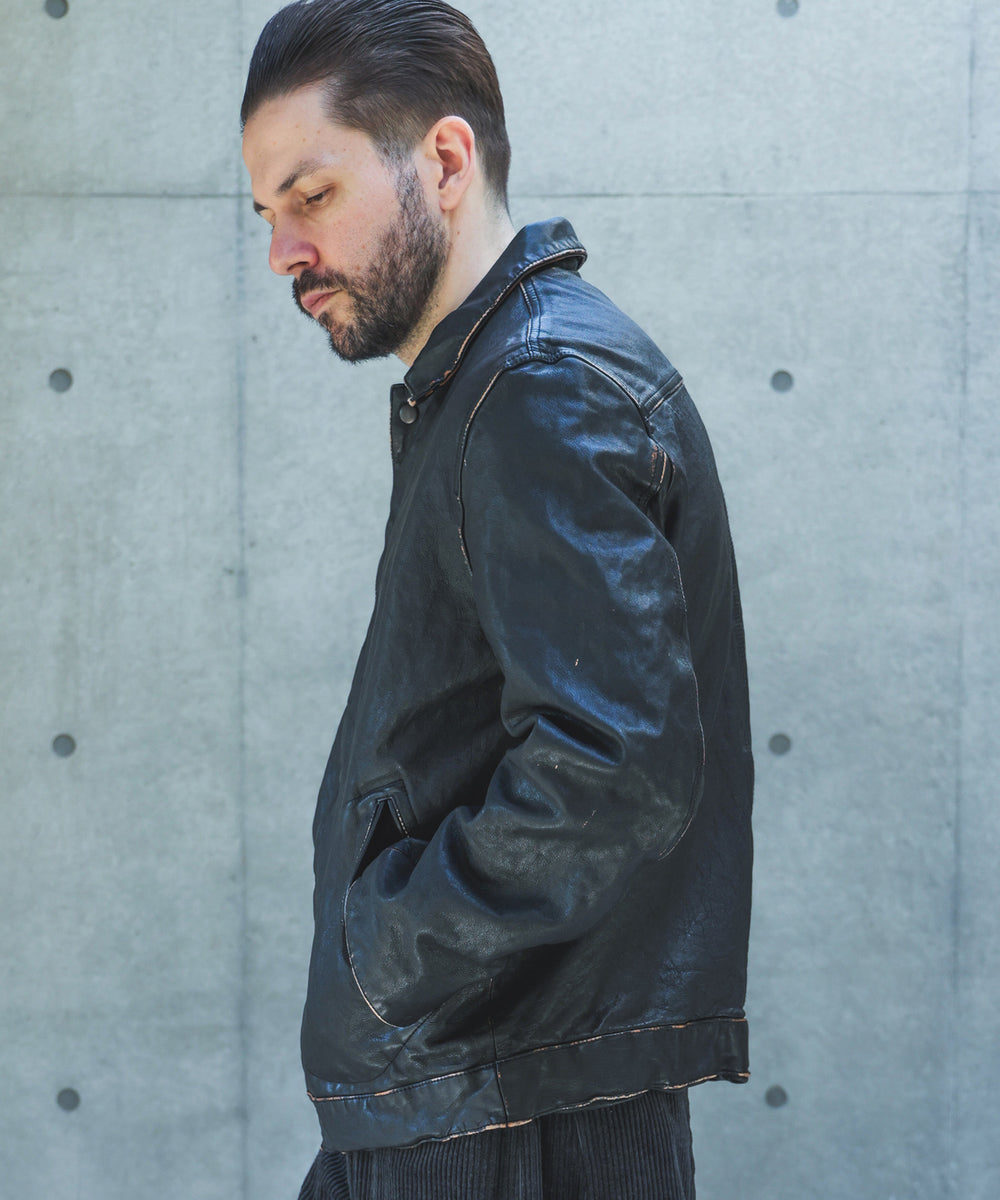 【予約商品】VINTAGE CRAFT SHEEP LEATHER / AGED AWARD JACKET /M263116