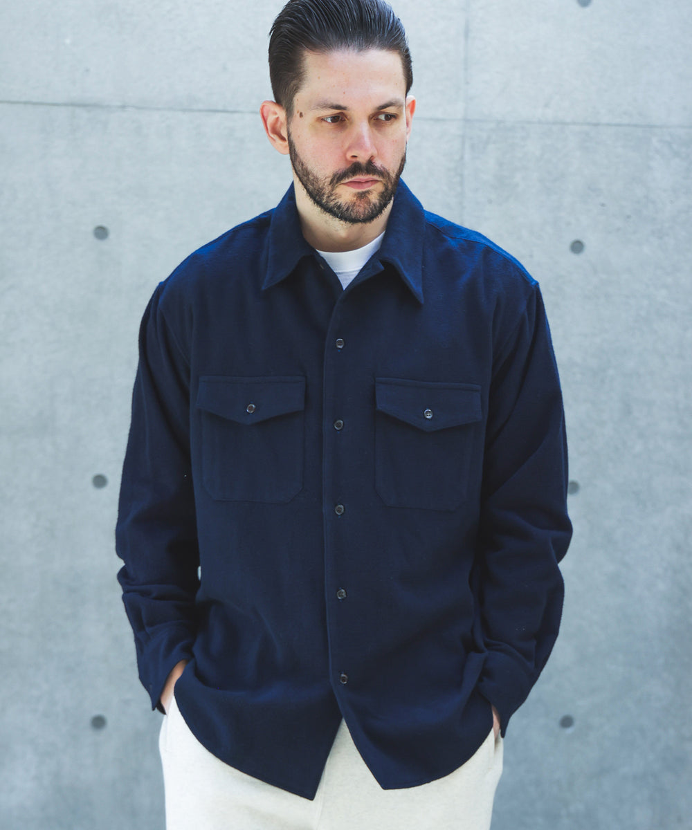 【予約商品】AIRY BRUSHED SATIN / CPO SHIRT /M263128