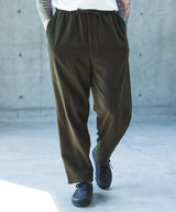 【予約商品】AIRY BRUSHED SATIN / DRAWSTRING TAPERED PANTS /M263129