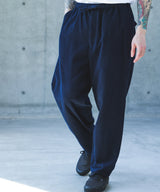 【予約商品】AIRY BRUSHED SATIN / DRAWSTRING TAPERED PANTS /M263129