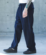 【予約商品】AIRY BRUSHED SATIN / DRAWSTRING TAPERED PANTS /M263129