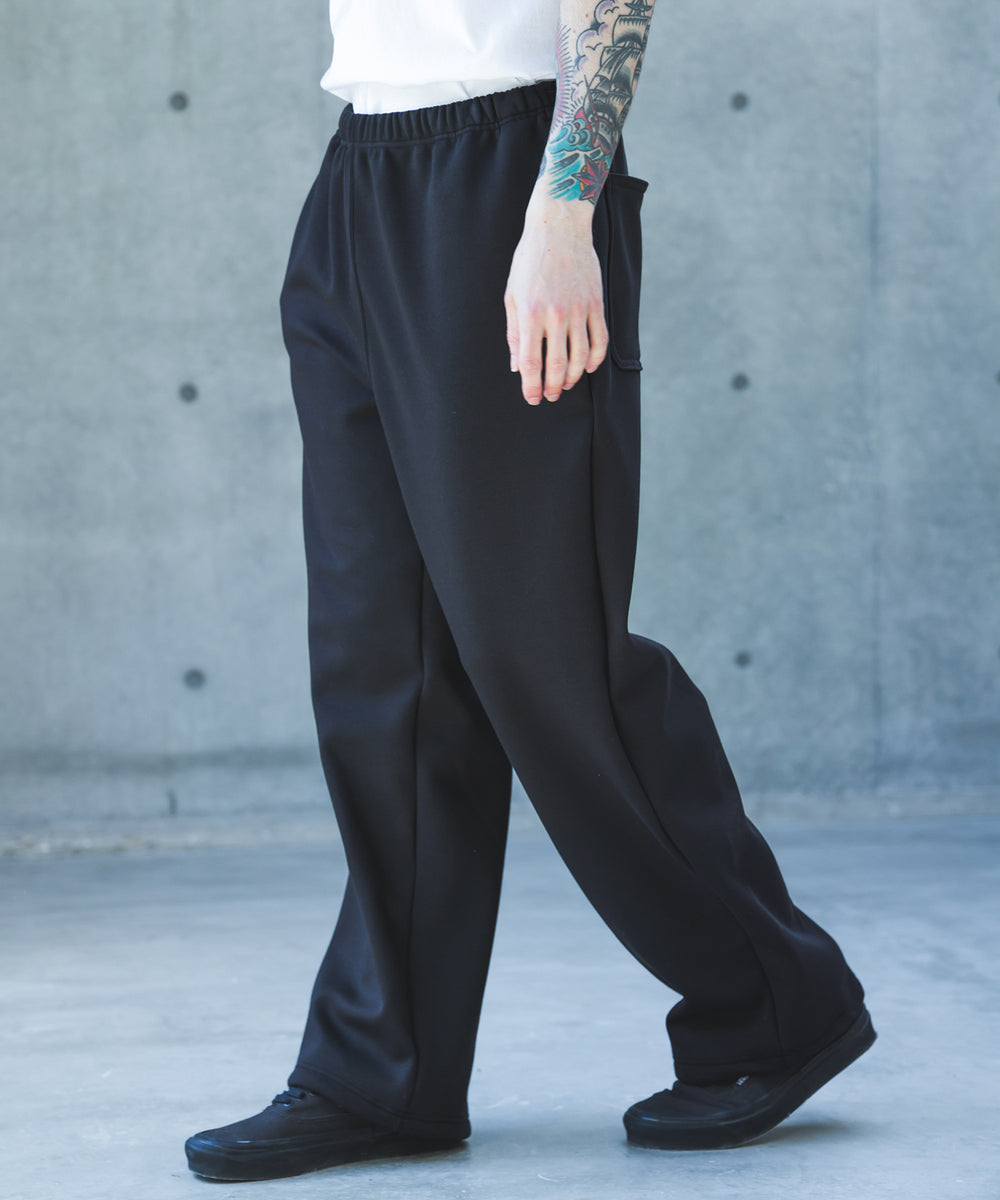 【予約商品】SUPER HEAT JERSEY / WIDE STRAIGHT EASY KNIT PANTS /M263137