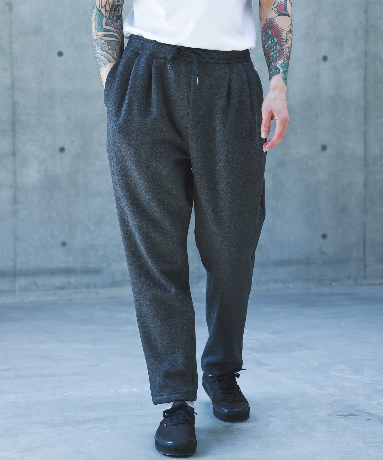 【予約商品】SUPER HEAT JERSEY / TAPERED EASY KNIT PANTS /M263136