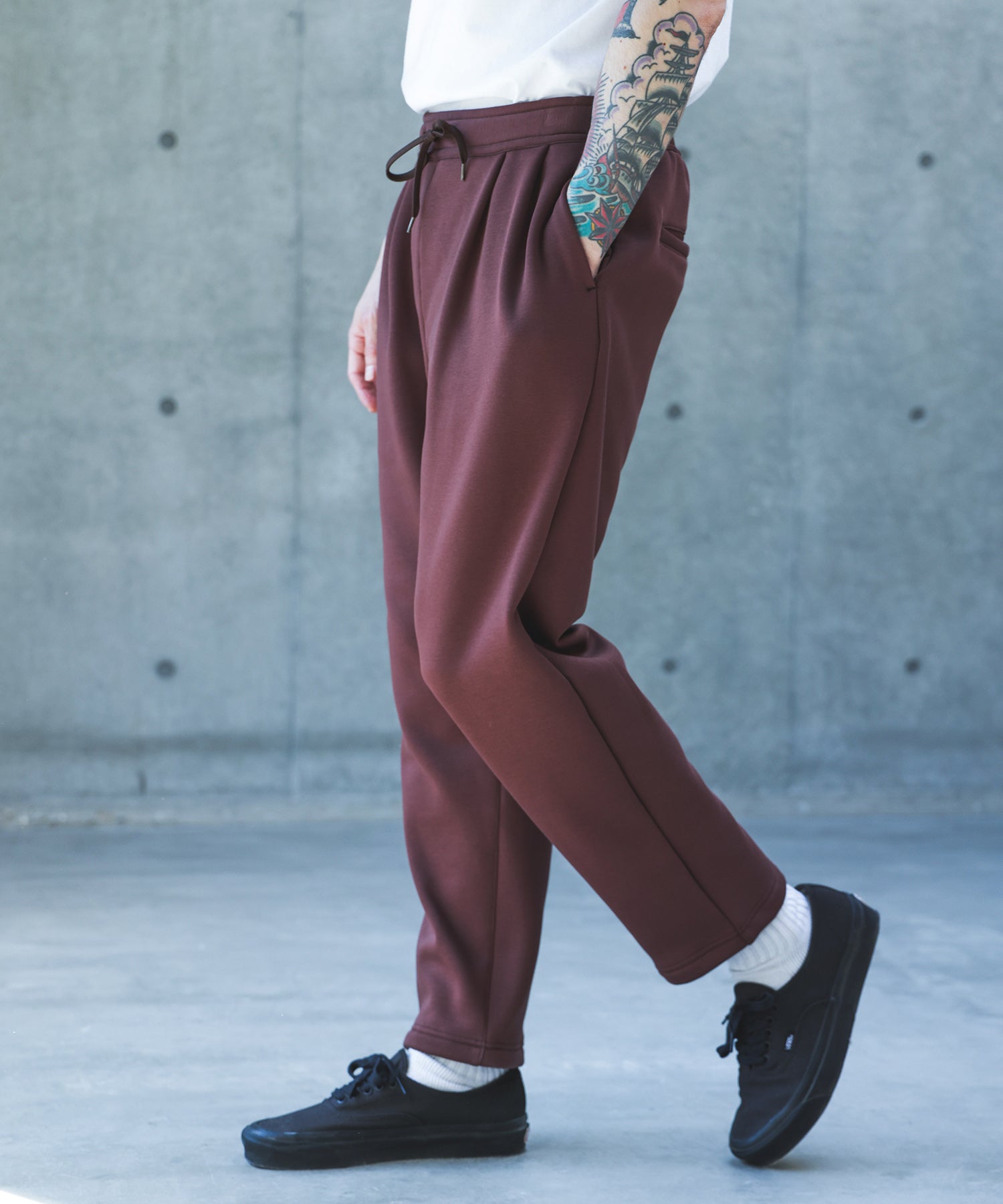 【予約商品】SUPER HEAT JERSEY / TAPERED EASY KNIT PANTS /M263136