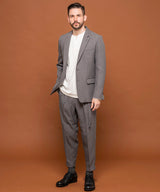 MR.OLIVE / RETRO POLYESTER TWILL / 2B SEMI PEAKED LAPEL JACKET