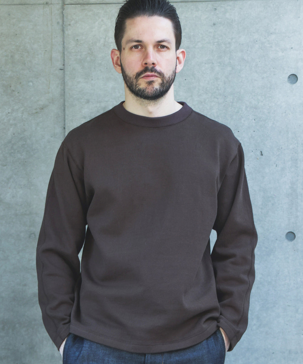 【予約商品】HEAVY-DUTY COTTON / FLAT SEAMER CREW NECK JERSEY /M263119
