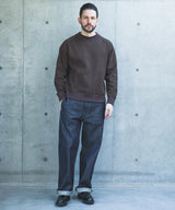 【予約商品】HEAVY-DUTY COTTON / FLAT SEAMER BOTTLE NECK JERSEY /M263120