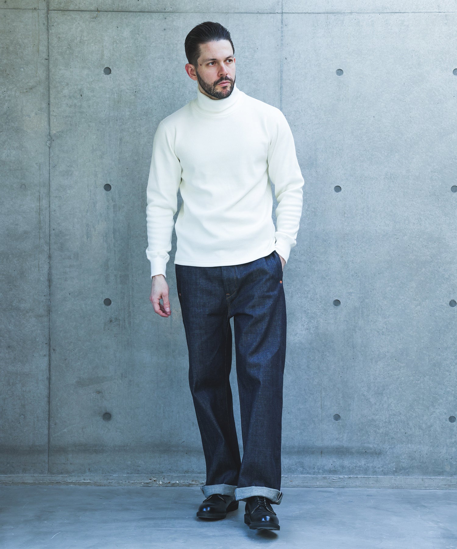【予約商品】HEAT THERMAL / STANDARD TURTLE NECK SHIRT /M263134