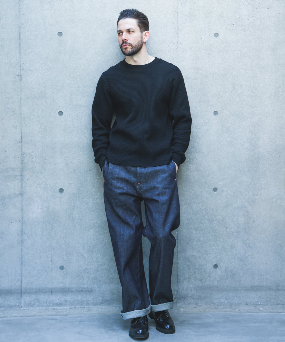 【予約商品】RUGGED DOUBLE YARN WAFFLE / OUTRIDER CREW JERSEY /M263112