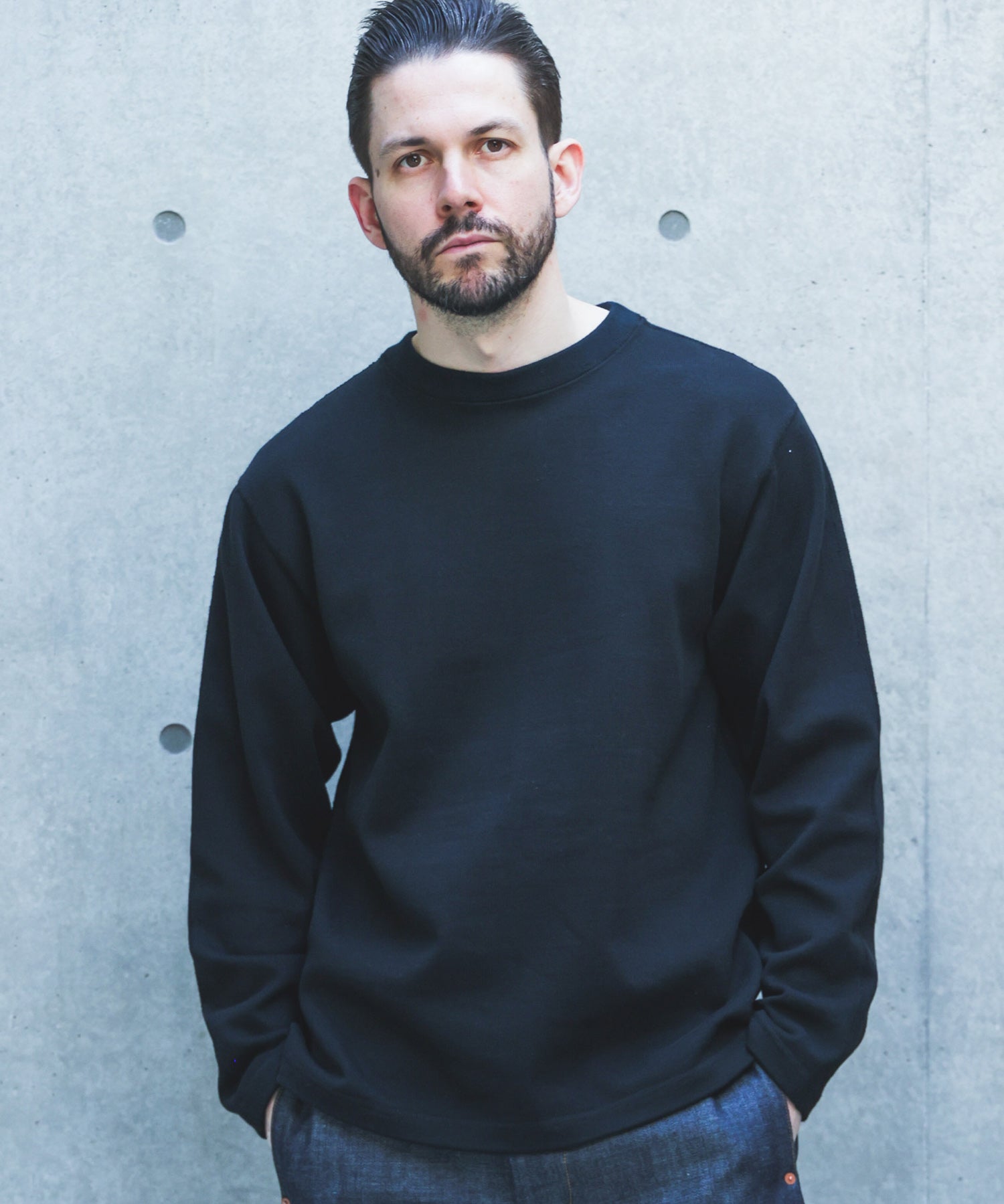【予約商品】HEAVY-DUTY COTTON / FLAT SEAMER CREW NECK JERSEY /M263119