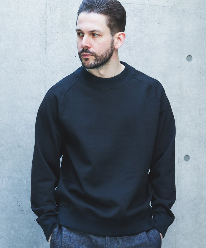 【予約商品】HEAVY-DUTY COTTON / FLAT SEAMER BOTTLE NECK JERSEY /M263120