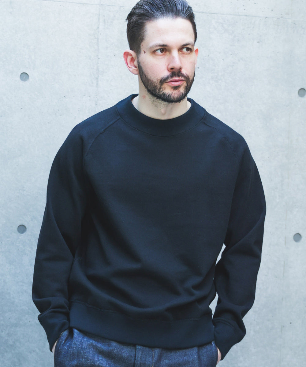 【予約商品】HEAVY-DUTY COTTON / FLAT SEAMER BOTTLE NECK JERSEY /M263120