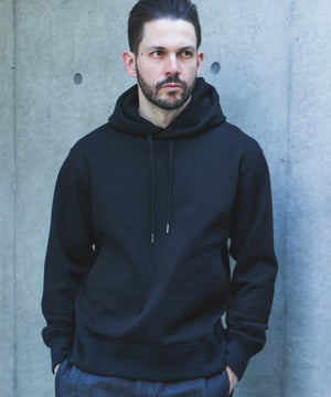 【予約商品】HEAVY-DUTY COTTON / FLAT SEAMER PULLOVER HOODIE /M263121