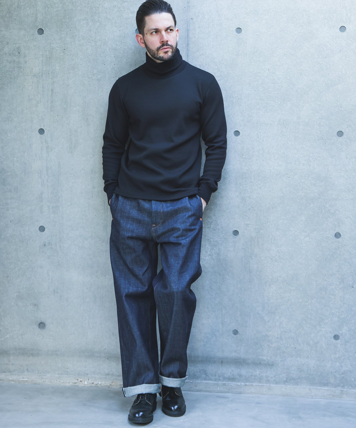 【予約商品】HEAT THERMAL / STANDARD TURTLE NECK SHIRT /M263134