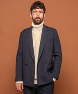 MR.OLIVE / RETRO POLYESTER TWILL / 2B DOUBLE BREASTED JACKET