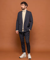 MR.OLIVE / RETRO POLYESTER TWILL / 2B DOUBLE BREASTED JACKET