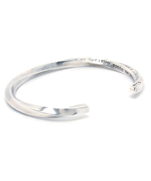 Stamped & Twisted Bangle