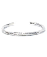 Stamped & Twisted Bangle