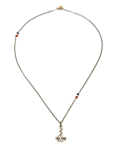 Anchor & Tricolor Necklace