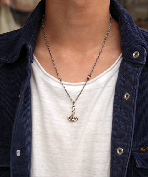 Anchor & Tricolor Necklace