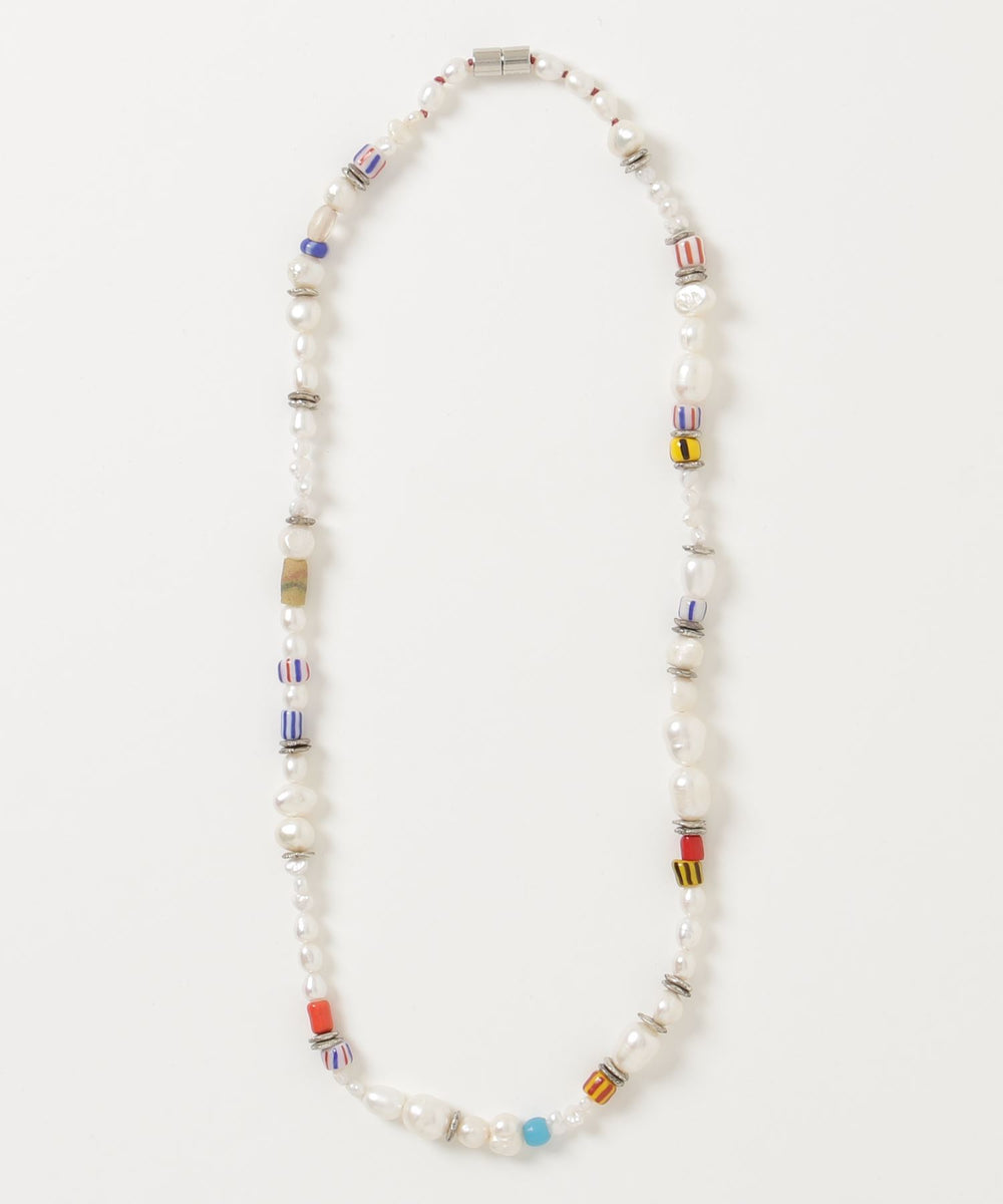 African x Pearl Necklace