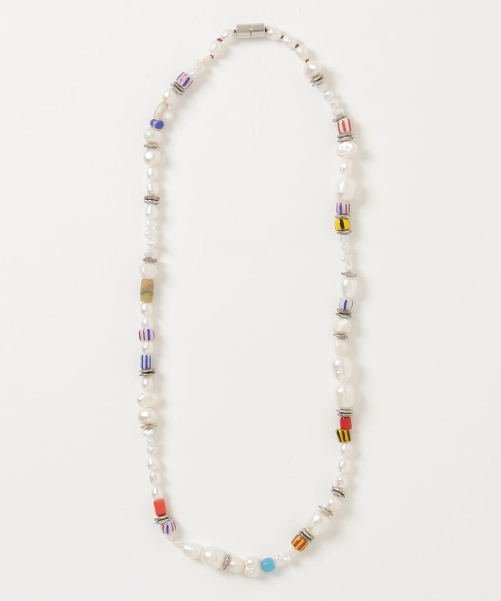 African x Pearl Necklace