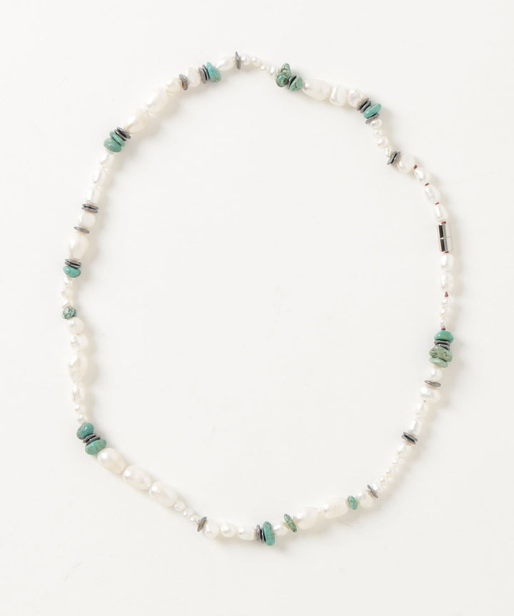 Turquoise x Pearl Necklace