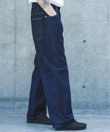 【予約商品】10oz NATURAL SLUB DENIM / WIDE STRIGHT PANTS /M263103