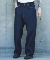 【予約商品】10oz NATURAL SLUB DENIM / WIDE STRIGHT PANTS /M263103
