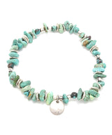Tumble Turquoise Bracelet -single-