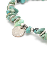 Tumble Turquoise Bracelet -single-
