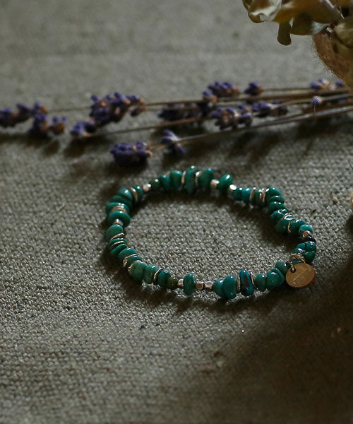Tumble Turquoise Bracelet -single-