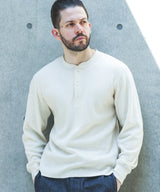 【予約商品】JAPAN HERITAGE HONEYCOMB / HENLEY NECK JERSEY /M263122